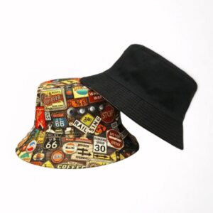 Reversible Street Style Bucket Hat – 2-in-1 Look