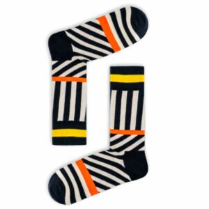 Vibe Stripe Crew Socks